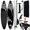 vidaXL SUP-Board-Set Aufblasbar 305x76x15 cm Schwarz