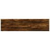 vidaXL Wandregale 4 Stk. R&auml;uchereiche 40x10x1,5 cm Holzwerkstoff