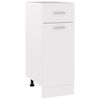 vidaXL Schubunterschrank Lyon Wei&szlig; 30x46x81,5 cm Holzwerkstoff