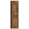 vidaXL Flurschrank Altholz-Optik 55x25x189 cm Holzwerkstoff