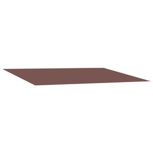 vidaXL Markisenersatzstoff Braun 600 x 300 cm Polyester