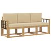 vidaXL Outdoor-Sofagarnitur 3 stk.