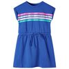 Kinderkleid mit Kordelzug Kobaltblau 128