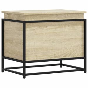 vidaXL Aufbewahrungsbox mit Deckel Sonoma 60x40x51,5 cm Holzwerkstoff
