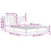 vidaXL Bettgestell mit Kopfteil Altholz 160 x 200 cm Holzwerkstoff