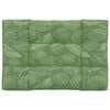 vidaXL Palettenkissen Blattmuster 120x80x12 cm Stoff