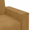 vidaXL 3-Sitzer-Sofa Braun 180 cm Samt