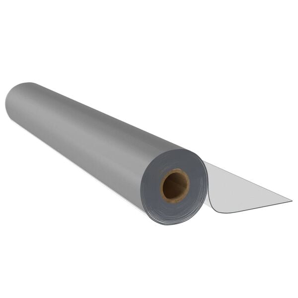 vidaXL Tischfolie-Rolle Matt 0,9x15 m 1,6 mm PVC