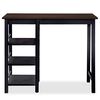 vidaXL Bar Set 3 St&uuml;ck MDF Schwarz