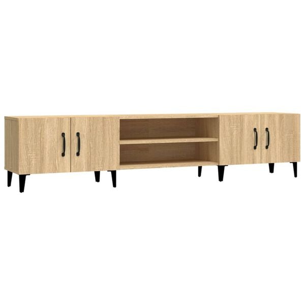 vidaXL TV-Schrank Sonoma-Eiche 180 x 31,5 x 40 cm Holzwerkstoff