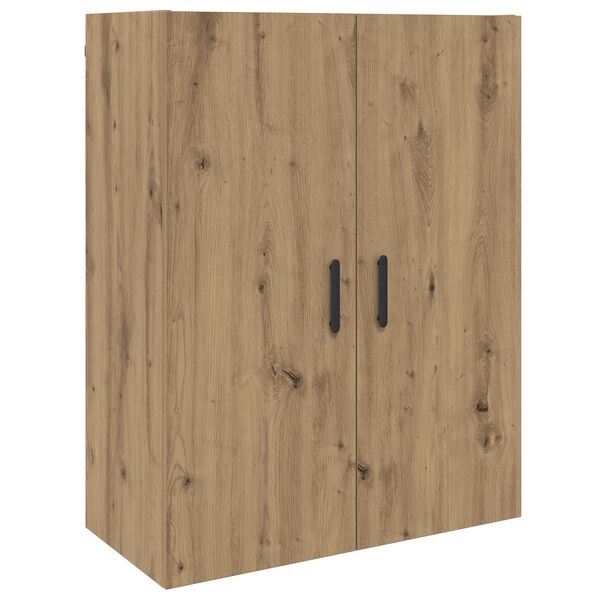 vidaXL Wandschrank Artisan-Eiche 69,5 x 34 x 90 cm Holzwerkstoff