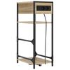 vidaXL Nachttisch Sonoma-Eiche 40 x 27 x 76 cm Holzwerkstoff