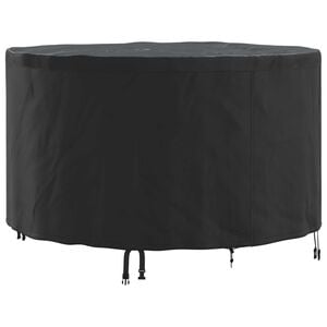 vidaXL M&ouml;belbezug 102 x 102 x 71 cm 210D Oxford Stoff Rund Wasserdicht