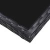vidaXL 9-tlg. Garten-Essgruppe Poly Rattan Schwarz