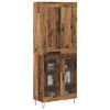 vidaXL Highboard Altholz 69,5 x 34 x 180 cm Holzwerkstoff