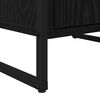 vidaXL Sideboard Schwarz Eichen-Optik 43 x 36 x 75,5 cm Holzwerkstoff