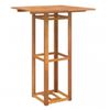 vidaXL Bistrotisch 75x75x110 cm Massivholz Akazie