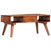 vidaXL Couchtisch 85×50×41 cm Massivholz Akazie