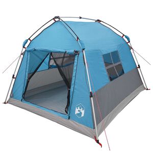 vidaXL Schnellzelt wasserdicht 2 Personen Blau