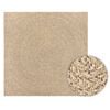 vidaXL Teppich ZIZUR 240x240 cm Jute-Optik Indoor und Outdoor