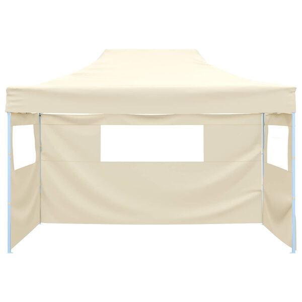 vidaXL Party-Zelt Creme 280 x 410 x 315 cm Oxford-Stoff