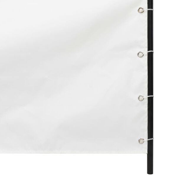 vidaXL Senkrechtmarkise Oxford-Gewebe 140×240 cm Weiß