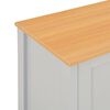 vidaXL TV-Schrank Grau 120x39x58 cm