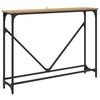 vidaXL Konsolentisch Artisan-Eiche 102 x 23 x 75 cm Holzwerkstoff