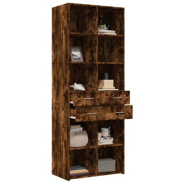 vidaXL Highboard R&auml;uchereiche 70x42,5x185 cm Holzwerkstoff