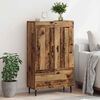 vidaXL Highboard Altholz 69,5 x 31 x 115 cm Holzwerkstoff