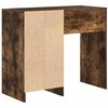 vidaXL Schreibtisch Ger&auml;ucherte Eiche 90 x 37,5 x 75 cm Holzwerkstoff