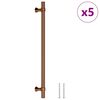 vidaXL M&ouml;belgriffe 5 Stk. Bronzen 224 mm Edelstahl