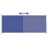 vidaXL Seitenmarkise Ausziehbar 200x500 cm Blau