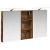 vidaXL Badezimmerschrank-Set 3 stk. 110 x 10,5 x 60,5 cm Holzwerkstoff