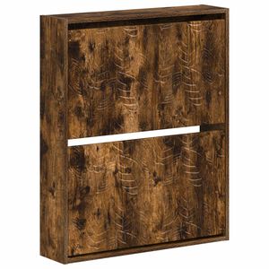 vidaXL Wandmontierter Schuhschrank DELFT 71 x 17 x 86 cm Holzwerkstoff