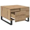vidaXL Couchtisch Artisan-Eiche 55 x 55 x 36,5 cm Holzwerkstoff