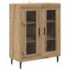 vidaXL Highboard Artisan-Eiche 69,5 x 34 x 180 cm