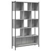 vidaXL B&uuml;cherregal Grau Sonoma 102x28x172 cm Holzwerkstoff