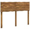 vidaXL Kopfteil mit Live Edge ROSTOCK Natur 120 cm Massivholz Akazie