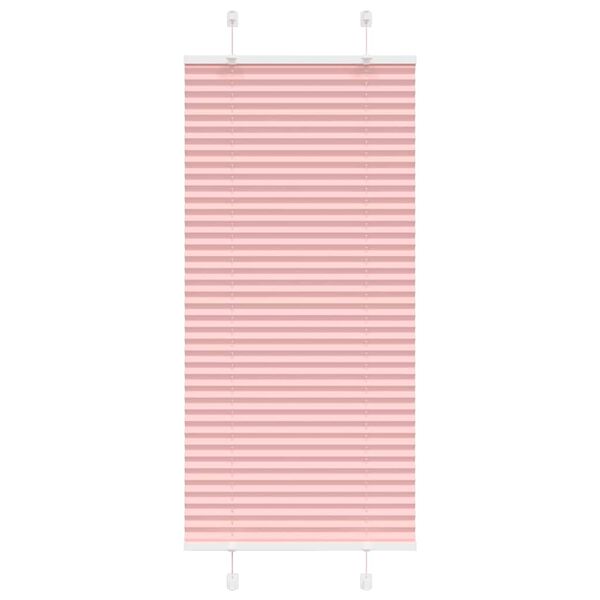 vidaXL Plissee Rosa 60x100 cm Stoffbreite 59,4 cm Polyester