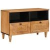 vidaXL TV-Einheiten mit Regal Hellbraun 70 x 33 x 46 cm Holzwerkstoff