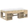 vidaXL Kinderbettgestell mit Stauraum Sonoma-Eiche 90 x 190 cm