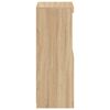 vidaXL Sideboard mit LED-Leuchten Sonoma-Eiche 41x37x100 cm