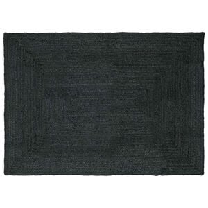 vidaXL Bereichsteppich Dunkelgrau 240 x 340 cm Jute