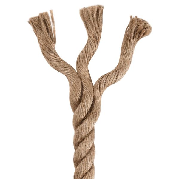 vidaXL Seil 100% Jute 12 mm 100 m
