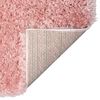 vidaXL Shaggy-Teppich Hochflor Rosa 80x150 cm 50 mm