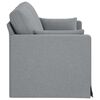 vidaXL Sofa Hellgrau Gesamtabmessungen: 158 x 78 x 80 cm (B x T x H)