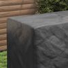 vidaXL M&ouml;belbezug Uni Schwarz 140 x 70 x 90 cm 210D