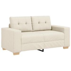 vidaXL Loveseat-Sofa Leinen 160x77x82 cm