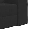 vidaXL Schlafsofa Schwarz 245 x 78 x 77 cm Stoff